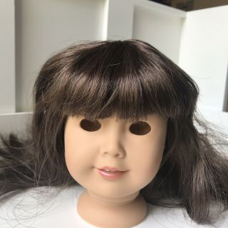 Pleasant Company American Girl Samantha Head Only With Wig No Eyes Repair Parts