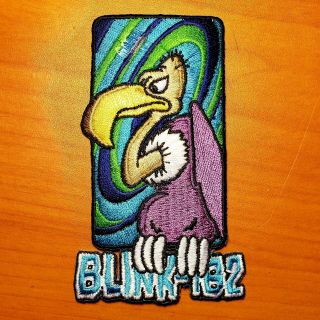 Blink 182 Embroidered Patch Vintage 1999 Official Pop Punk Rock Warped Tour Band