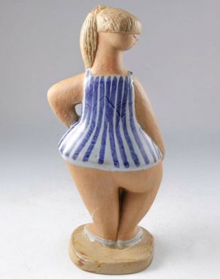 Lisa Larson Dora Figure Gustavsberg ABC Flickor Girls Swedish Modern Art Pottery 2