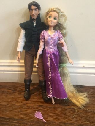 Barbie Disney Rapunzel And Flynn Collector Set