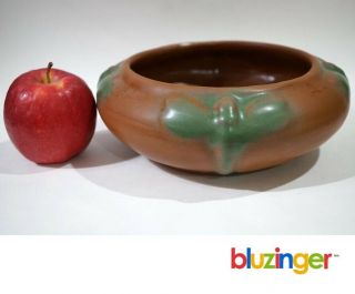 Van Briggle Mountain Craig Brown Arts & Crafts Pottery Bowl 903d Dragonfly
