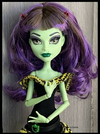 Monster High Create A Monster Cam Witch Doll With Wig Dress