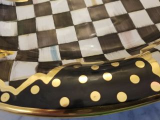 Mackenzie Childs Courtly Check Fish Platter,  LIMITED EDITION $295 3