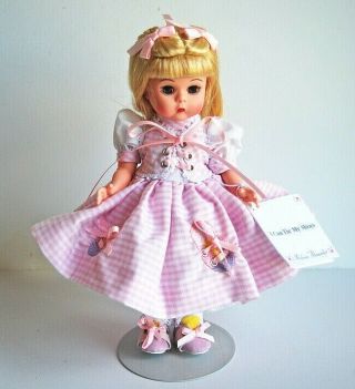 Madame Alexander Doll 8 " I Can Tie My Shoes Orig Box 36185 Retired 2003 Only