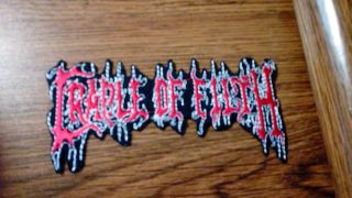 Cradle Of Filth,  Iron On Embroidered Patch