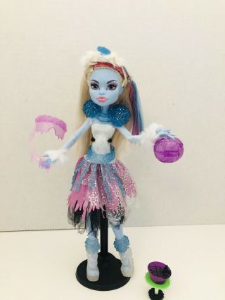 Monster High Abbey Bominable Ghouls Rule Doll - Complete - Freeship
