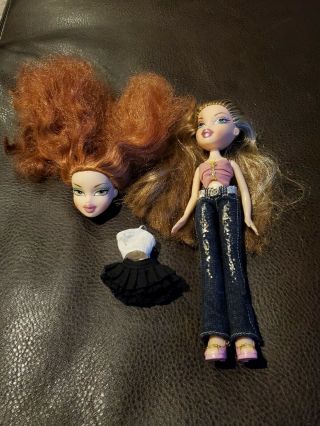 Bratz Head Gamez Rina Doll And Two Heads