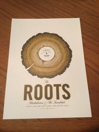 Concert Poster Print The Roots 11x14 Band Music Rare Art Hip Hot Questlove
