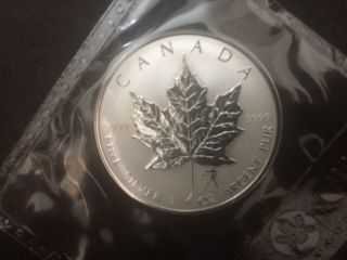 2004 Canada $5 1oz Libra Privy Mark Silver Maple Leaf Coin Zodiac Series
