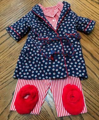 American Girl Doll Molly Pajama Set Pleasant Company Ex.