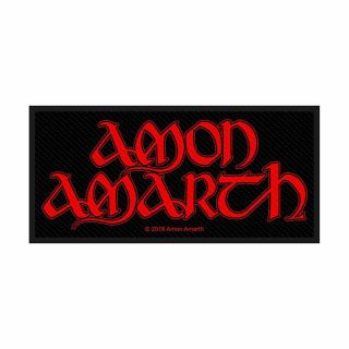 Amon Amarth Logo Woven Sew On Patch Official Licensed Band Merch