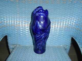 Van Briggle Pottery Lorelei Cobalt Blue Vase - Euc - Finisher Eloise Trujillo