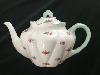 Small Shelley Dainty “rosebud” Teapot - Perfect