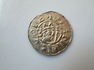 Netherlands 11 Century Silver Denar,  Gf.  Bruno Iii 1050 - 57,  Dokkum,  Dbg.  499