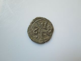 Sweden Medieval Silver Coin,  Erik 14 Pfenning 1562 Reval Rare