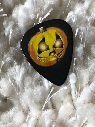Kiss Kruise Ii 2 Eric Singer Signed Guitar Pick 2012 Drummer Unplugged Pumpkin