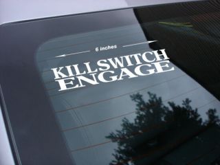 Killswitch Engage Rock Band Decal Sticker