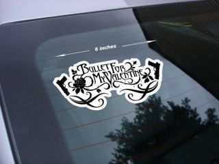 Bullet For My Valentine Rock Band Decal Sticker