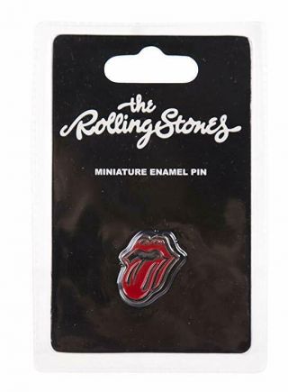 Rolling Stones Mini Metal Pin Badge