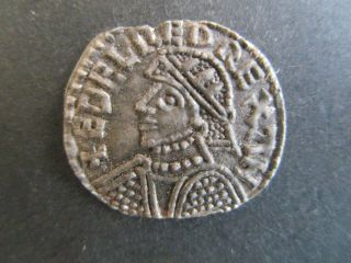 Anglo Saxon.  Hammered Silver Coin.  Aethelred Ii (978 - 1016),  Silver Penny