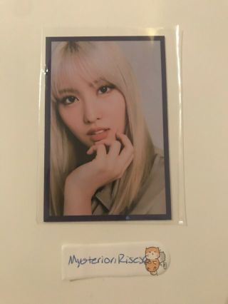 Official Twice Momo World In A Day Trading Card 30 Photocard