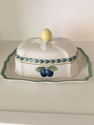 Villeroy And Boch French Garden Butter Dish