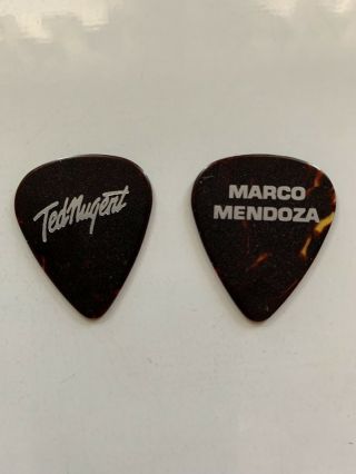 Ted Nugent “autographed Guitar Pick”