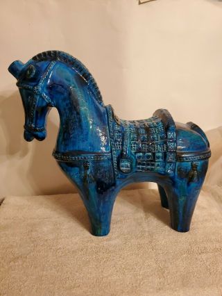 Vintage Bitossi Italian Pottery Aldo Londi Horse