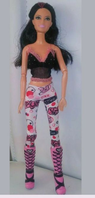 Barbie Raquelle Doll Articulated &hard To Find Retired Doll.  2010 Mattel.