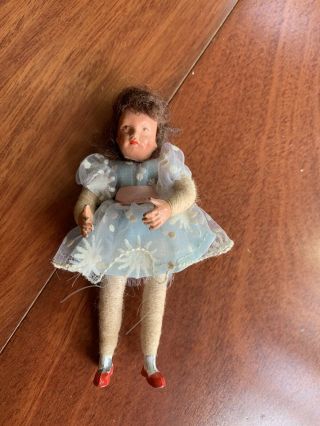 Dollhouse German Caco Girl Doll