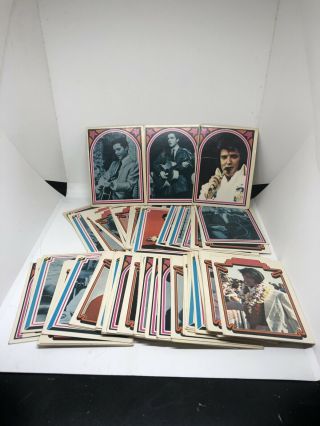 1978 Boxcar Enterprises Elvis Presley Complete Set Of 66 Cards