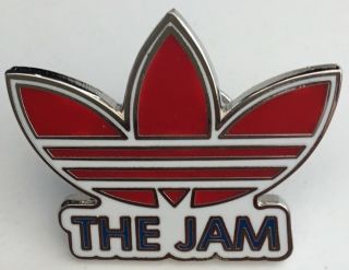 The Jam Paul Weller Retro Enamel Pin Badge - Red Very Rare Vespa Lambretta