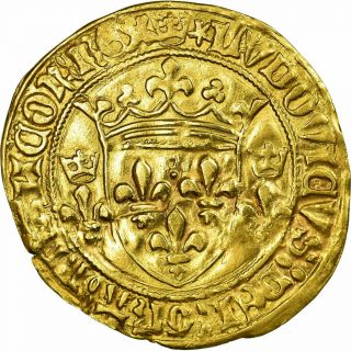 [ 484940] Coin,  France,  Louis Xi,  Ecu D 