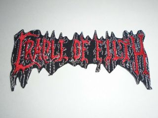 Cradle Of Filth Black Metal Iron On Embroidered Patch