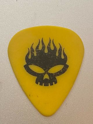 The Offspring Dexter Holland Guitar Pick.  Stage