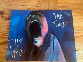 Pink Floyd The Wall Tour Programme Book