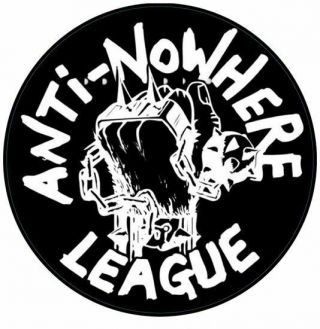 X2 9cm Vinyl Window Stickers Anti Nowhere League Damned Punk Car Metal Retro