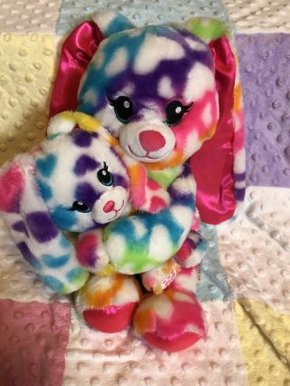 Build A Bear Rainbow Friends Bunny And Matching Small Fry Babw