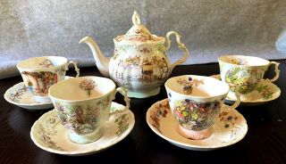 Royal Doulton Brambly Hedge Tea Set - Seasons