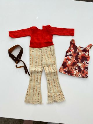 Ideal Crissy Family Fashion For Crissy & 18 " Dolls Clothing Jean Machine 1970s