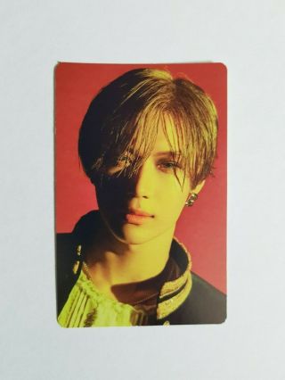 K - Pop Shinee Taemin 2nd Concert " Want " Official Limited Photocard