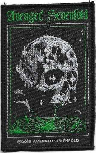 Official Licensed Merch Sew - On Patch Metal Rock Avenged Sevenfold Vortex Skull