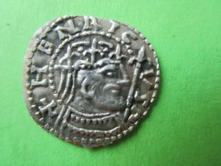 Anglo Saxon Henry Of Anjou (c.  1150),  Hammered Silver Penny.