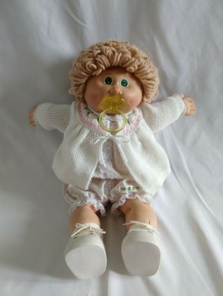Authentic Vintage 1983 Coleco Cabbage Patch Kids Doll Xavier Signed Cpk