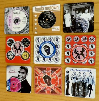 Northern Soul Fridge Magnets,  Ktf Fridge Magnets,  Scooter Motown Fridge Magnets