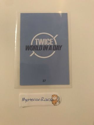 Official TWICE Nayeon World in A Day Trading Card 37 Photocard 2