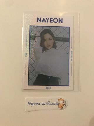 Official Twice Nayeon World In A Day Trading Card 47 Special Photocard