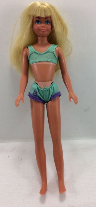 Sun Lovin Malibu Skipper Mattel Barbie 2 Piece Swim Suit Tan Lines 1967 Philippi