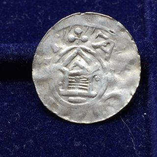Medieval Germany Goslar Silver Denar | Otto Iii | 983 - 1002 | Dann Sa 1169