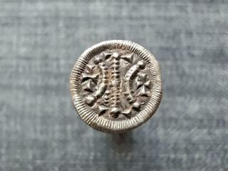 Hungary Bela Ii (1131 - 1141) 1 Denar Silver Coin Eh49